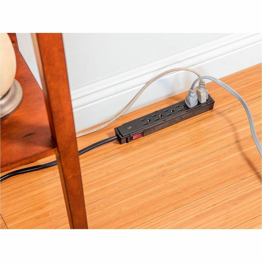 Monoprice Obsidian 15873 6-Outlets Surge Suppressor/Protector