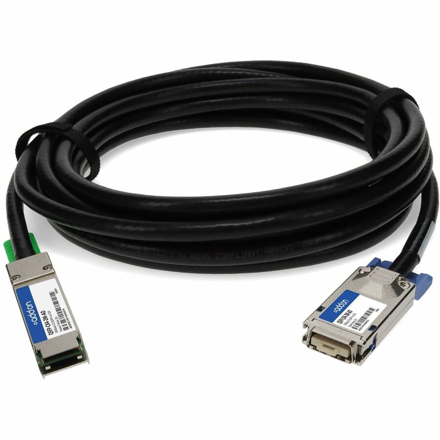 MSA STD QSFP+ TO CX4 COPPER 2M