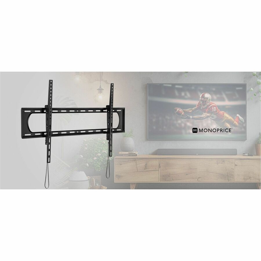 Monoprice Wall Mount for TV, Display - Black