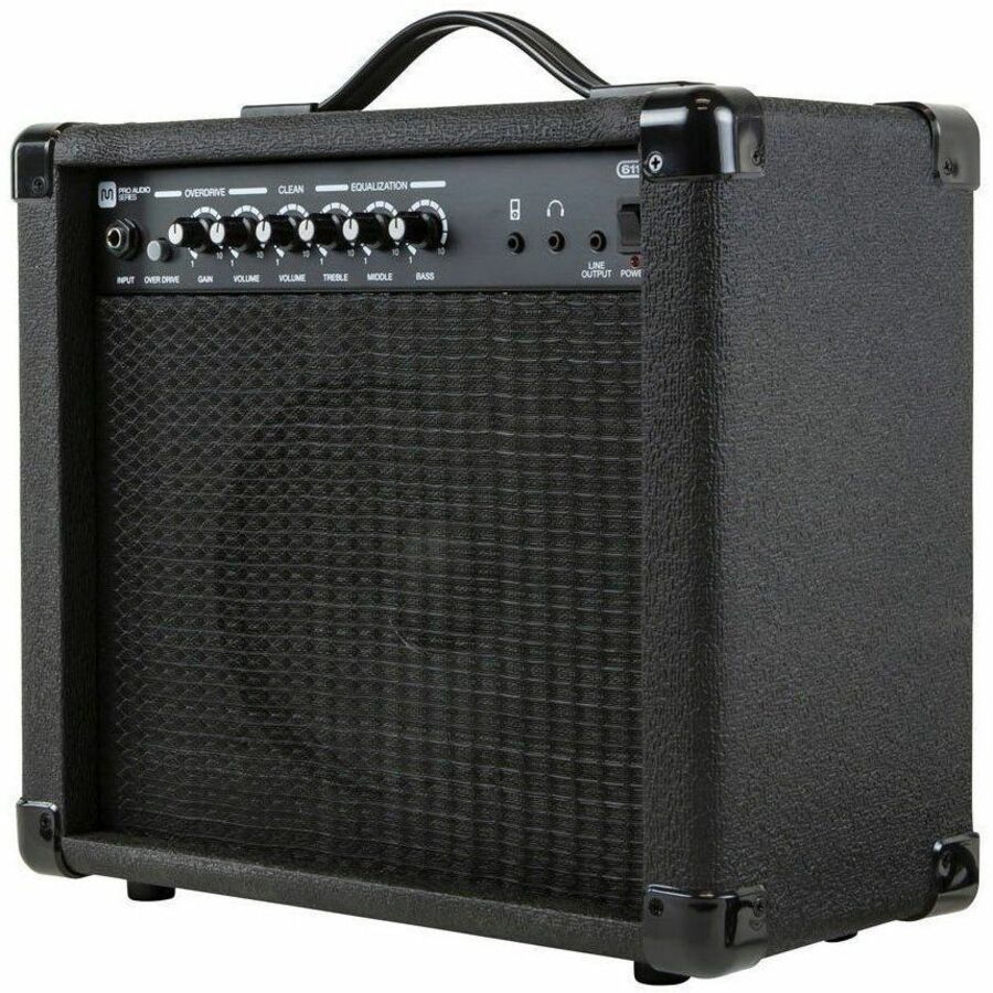 Monoprice 1x8 20-Watt Guitar Combo Amplifier with Overdrive