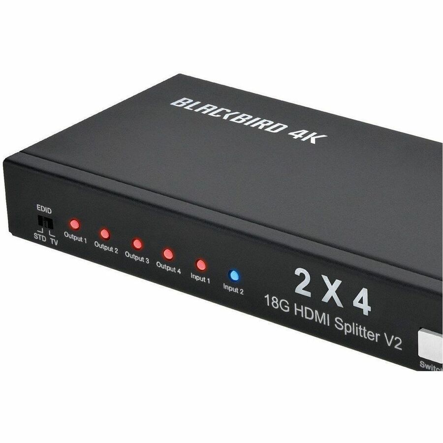 Monoprice Blackbird 4K30 2x4 Video Splitter And Switch with HDMI