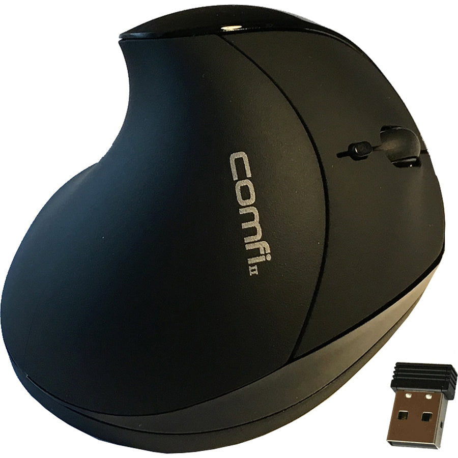 COMFI II WIRELESS ERGONOMIC COMPUTER MOUSE BLACK