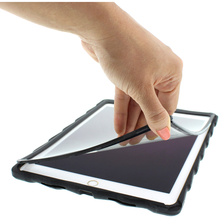 Gumdrop Drop Tech Case for iPad (2017) - Black, Smoke, Transparent