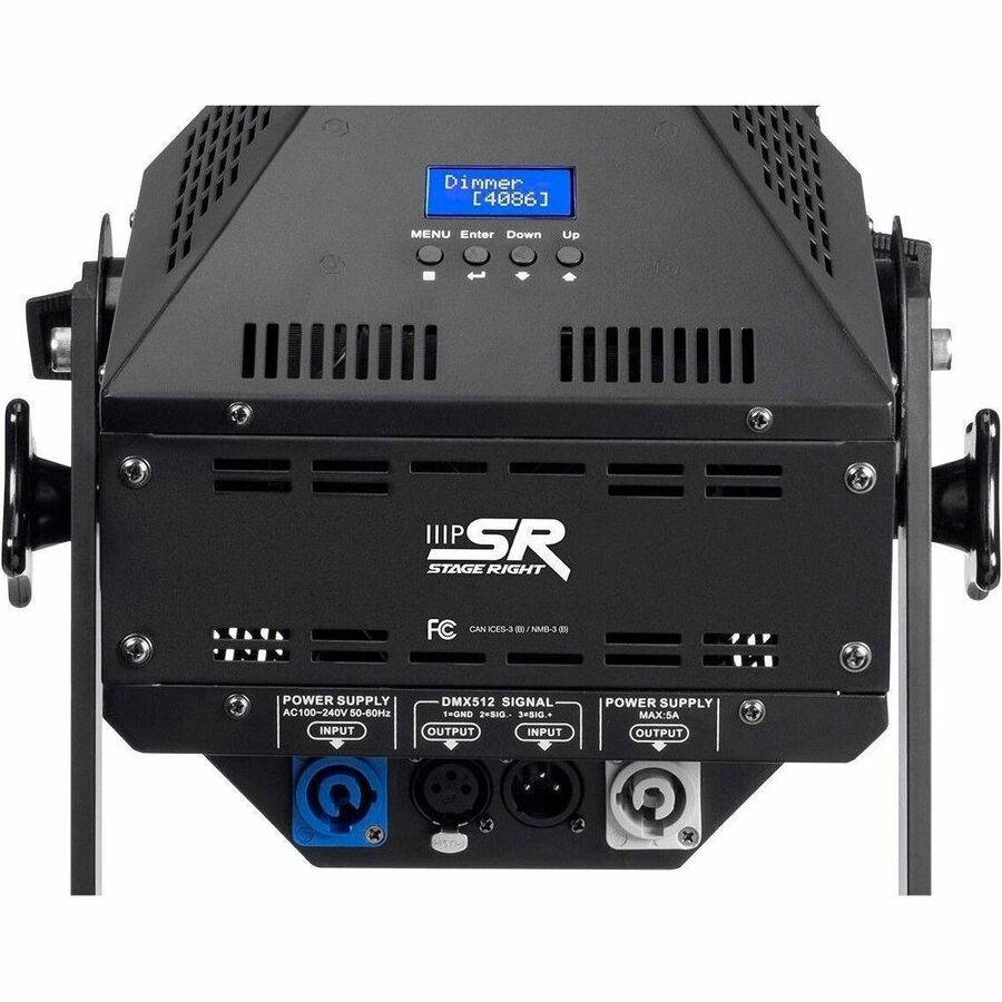 Monoprice Stage Right by Monoprice 200W DMX COB LED Ellipsoidal Stage Light White 3200K 26