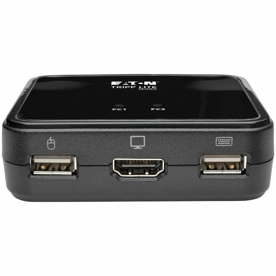 Eaton Tripp Lite Series 2-Port USB/HD Cable KVM Switch with Audio/Video, Cables and USB Peripheral Sharing