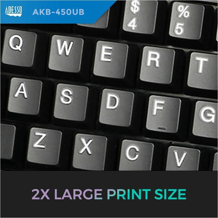 Adesso Tru-Form Ergonomic Touchpad Keyboard