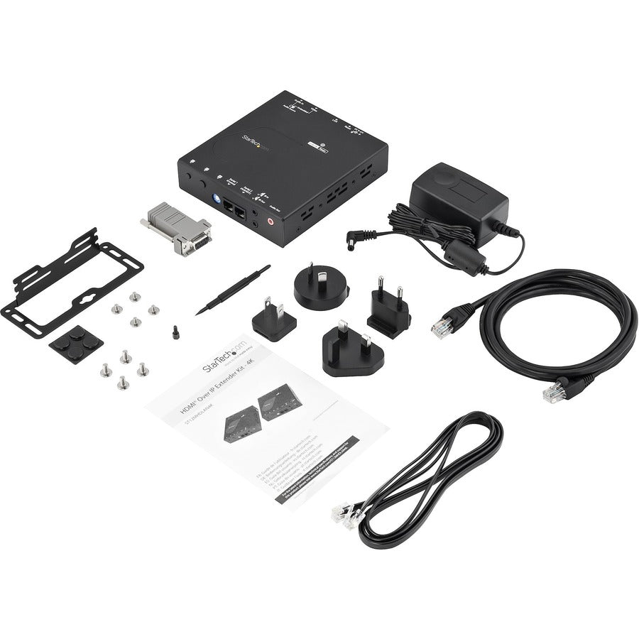 StarTech.com 4K HDMI over IP Receiver for ST12MHDLAN4K - Video Over IP Extender with Support for Video Wall - 4K