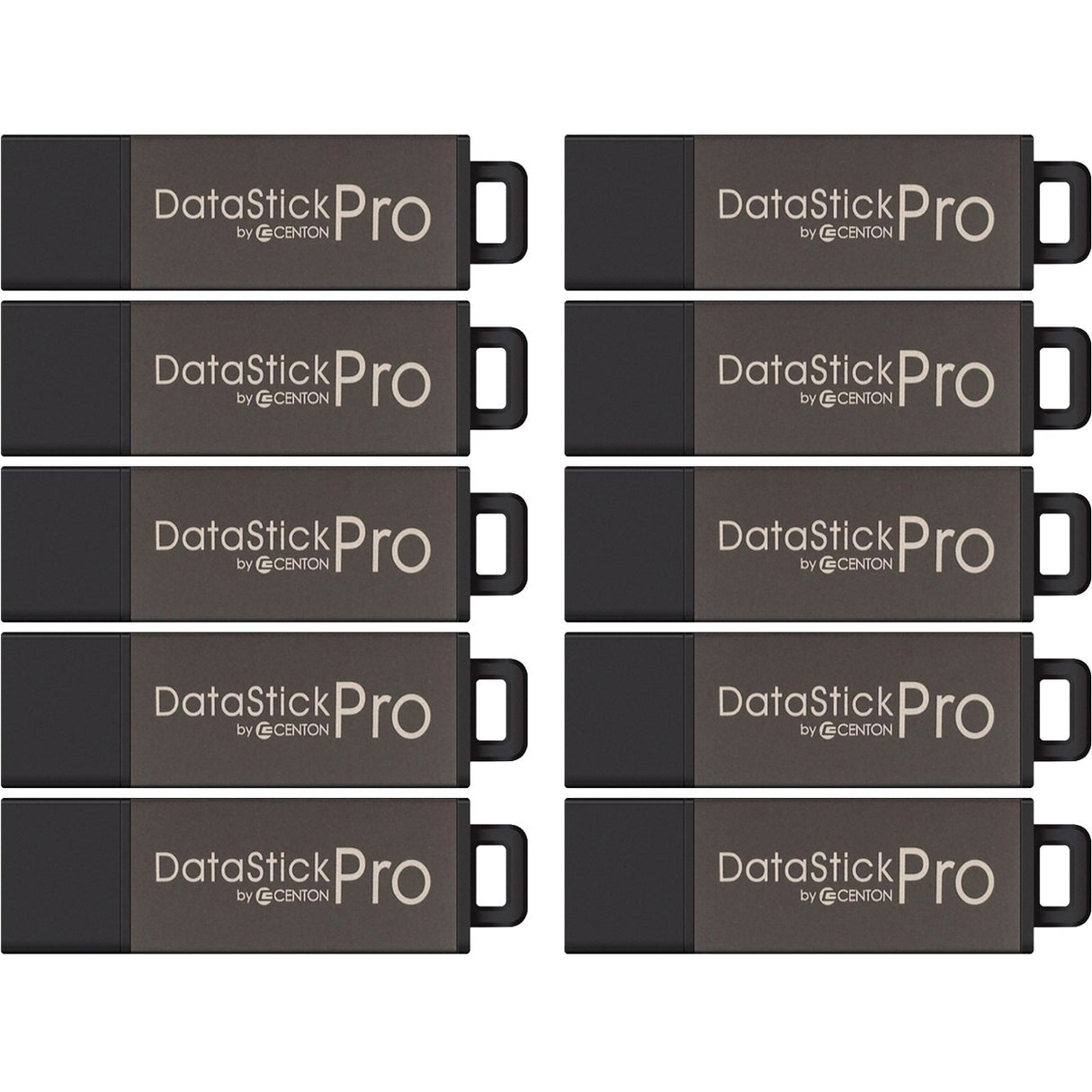 Centon ValuePack USB 2.0 Datastick Pro (Grey), 8GB 50 Pack