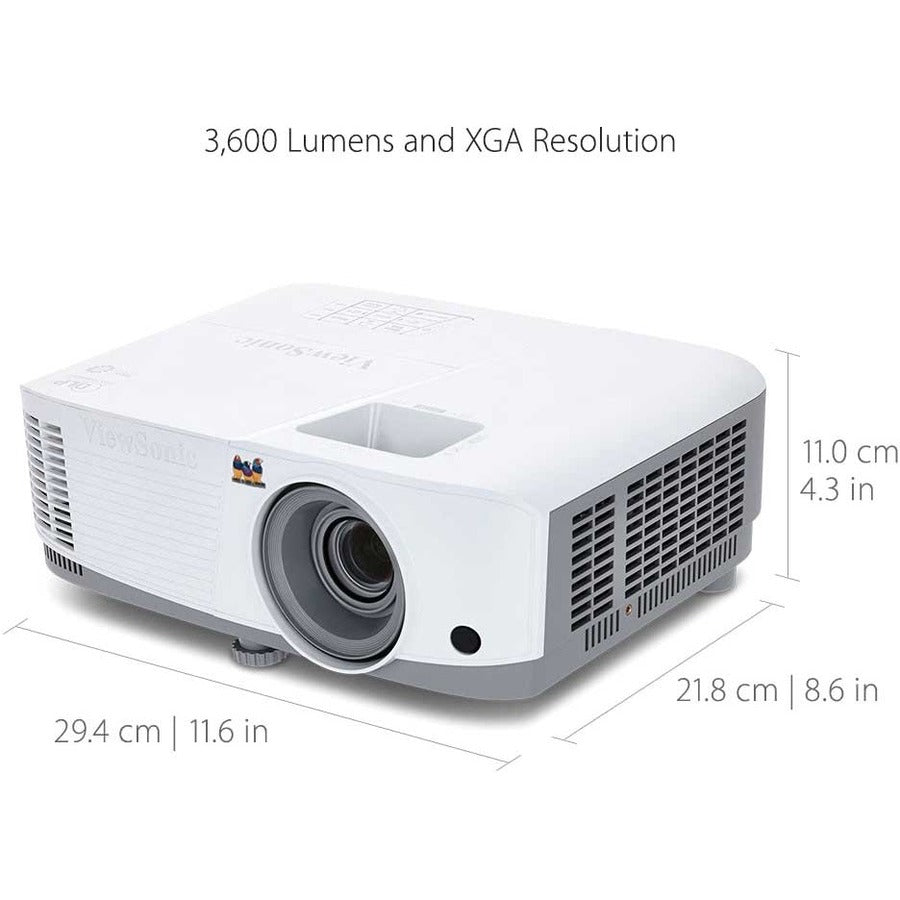 ViewSonic PA503X 4000 Lumens XGA High Brightness Projector Projector for Home and Office with HDMI Vertical Keystone