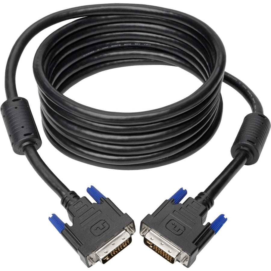 Eaton Tripp Lite Series DVI-I Dual Link Digital and Analog Monitor Cable (DVI-I M/M), 10 ft. (3.05 m)