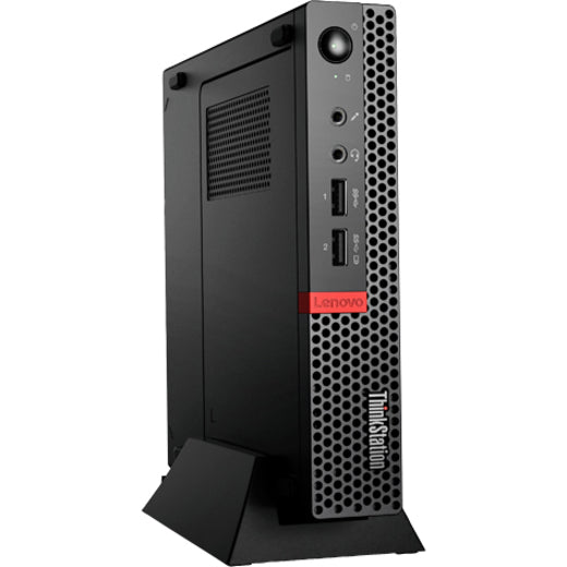 Lenovo ThinkStation P320 30C20018US Workstation - 1 Core i5 6th Gen i5-6500T - 8 GB - 256 GB SSD - Tiny - Raven Black