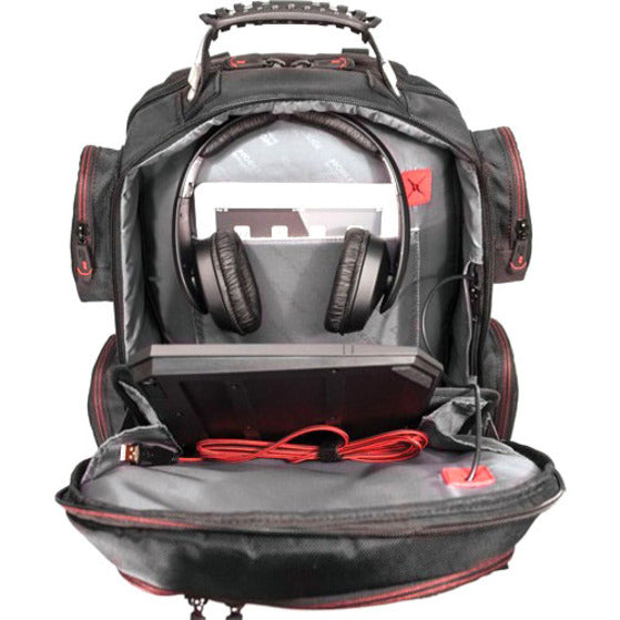 Mobile Edge Core Carrying Case (Backpack) for 17.3" Apple iPad Notebook - Black, Red