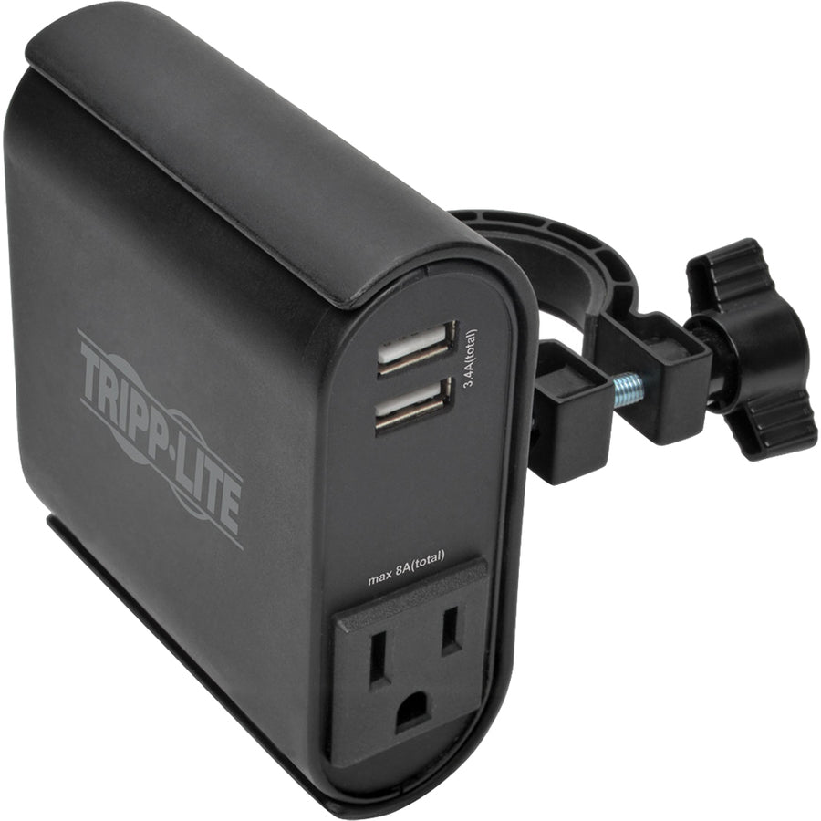 Eaton Tripp Lite Series AC/USB Charging Clip for Display Mounts