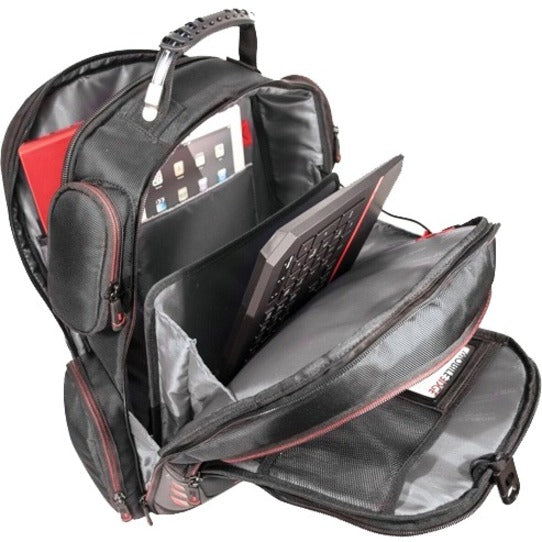 Mobile Edge ScanFast Carrying Case (Backpack) for 17.3" to 18" Apple, Microsoft, Sony, Nintendo iPad Notebook, Gaming Console, Tablet, Smartphone, Digital Text Reader - Black