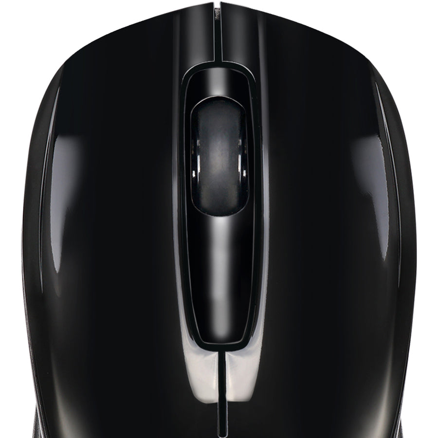 WRLS OPTICAL WHEEL MOUSE BLK