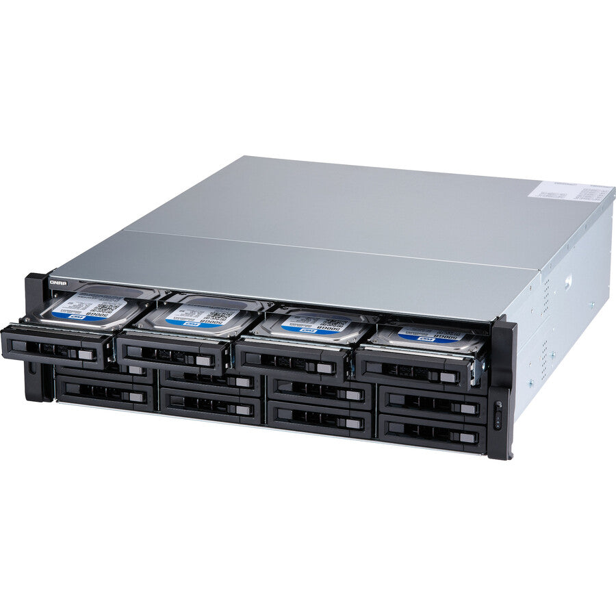 QNAP High-performance Quad-core NAS with Dual 10GbE SFP+ Ports