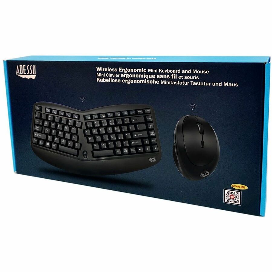 WRLS ERGO KEYBOARD AND MOUSE