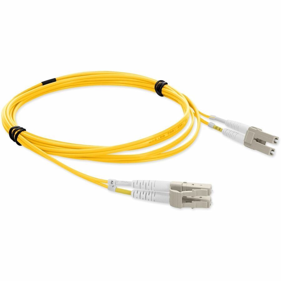 AddOn 5m LC (Male) to LC (Male) Yellow OM1 Duplex Fiber OFNR (Riser-Rated) Patch Cable