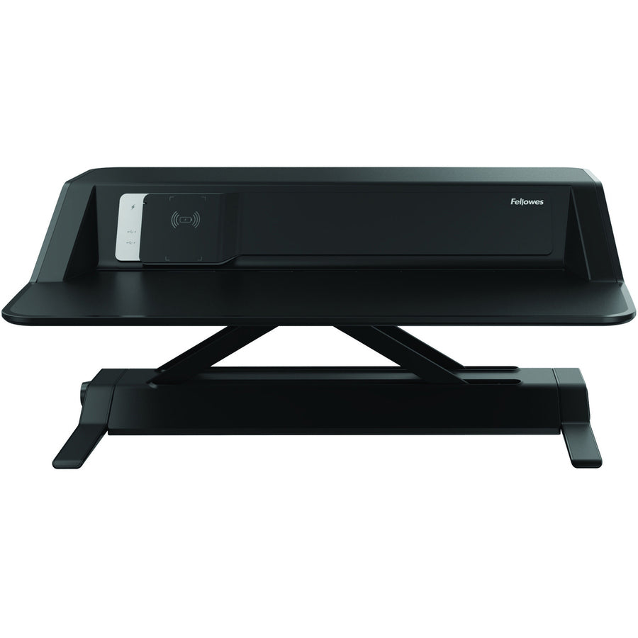 Fellowes Lotus™ DX Sit-Stand Workstation - Black