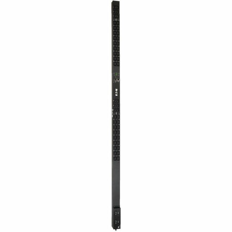 Eaton 5.5kW Single-Phase Monitored PDU, LX Interface, 208/230V Outlets (36 C13/6 C19), L6-30P, 10 ft. (3.05 m) Cord, 0U 1.8m/70 in. Height, TAA