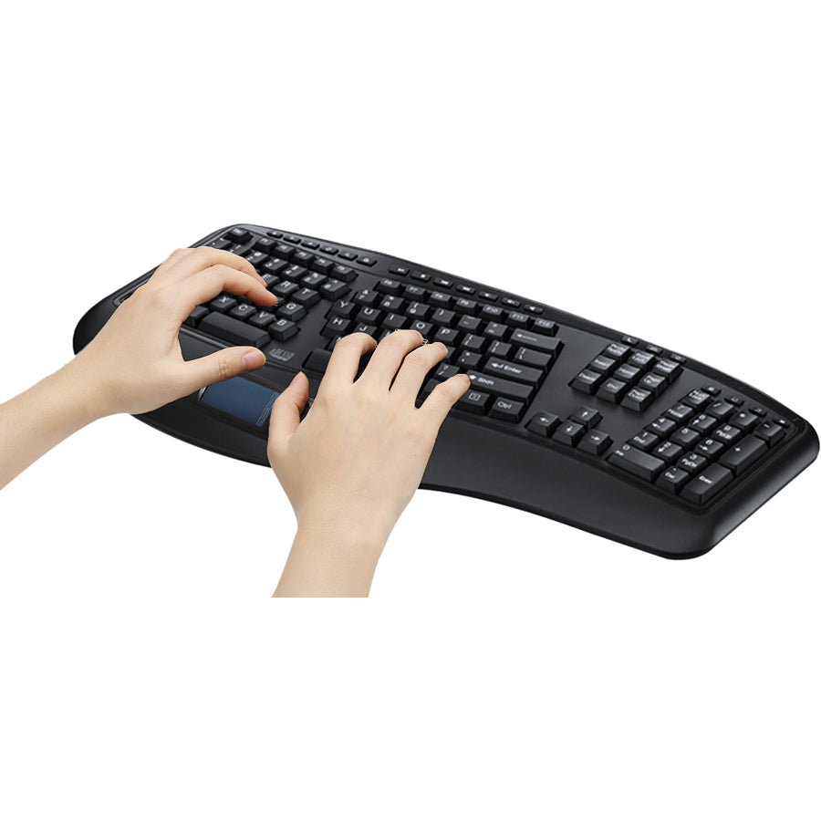 WRLS ERGO TOUCHPAD KEYBOARD