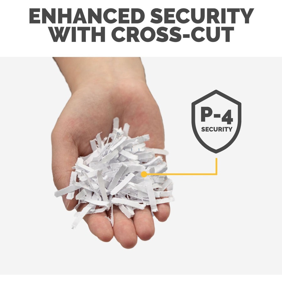 Fellowes® AutoMax 550C Cross Cut, Auto Feed 2-in-1 Heavy Duty Commercial Paper Shredder with SilentShred™