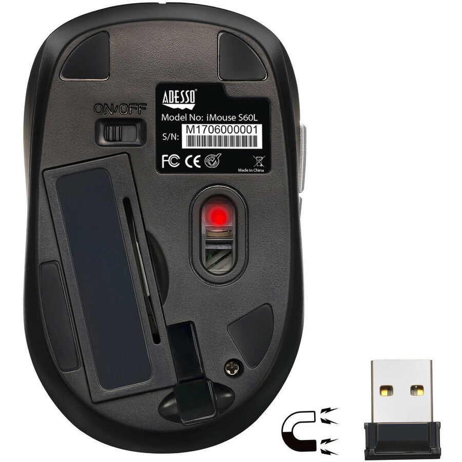 WRLS OPTICAL NANO MOUSE BLU