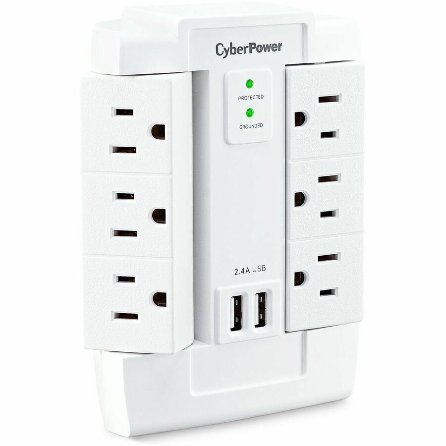 CyberPower CSP600WSURC2 Professional 6 - Outlet Surge with 1200 J
