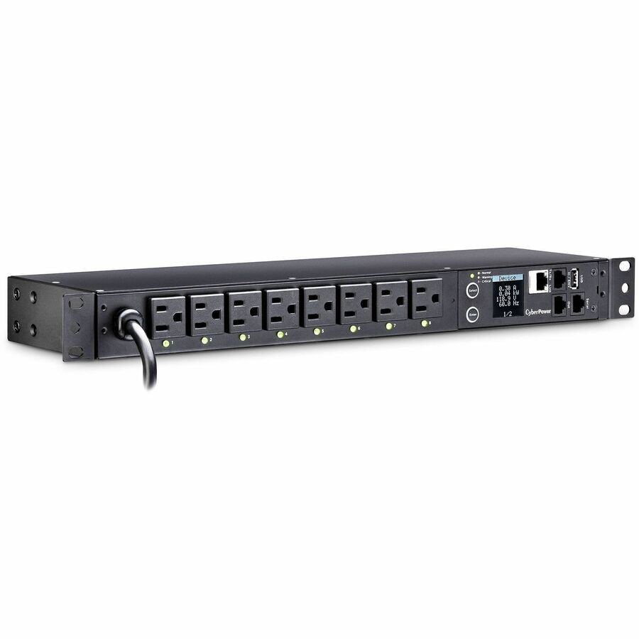 CyberPower PDU41001 Single Phase 100 - 120 VAC 15A Switched PDU