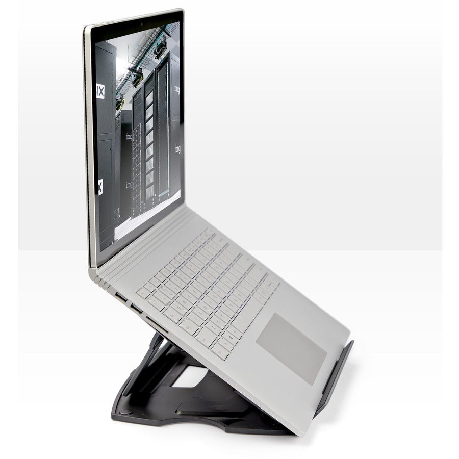 StarTech.com Portable Laptop Stand - Laptop Desk Stand - Adjustable Laptop Stand - Ergonomic Laptop Table Stand - Laptop Riser Stand
