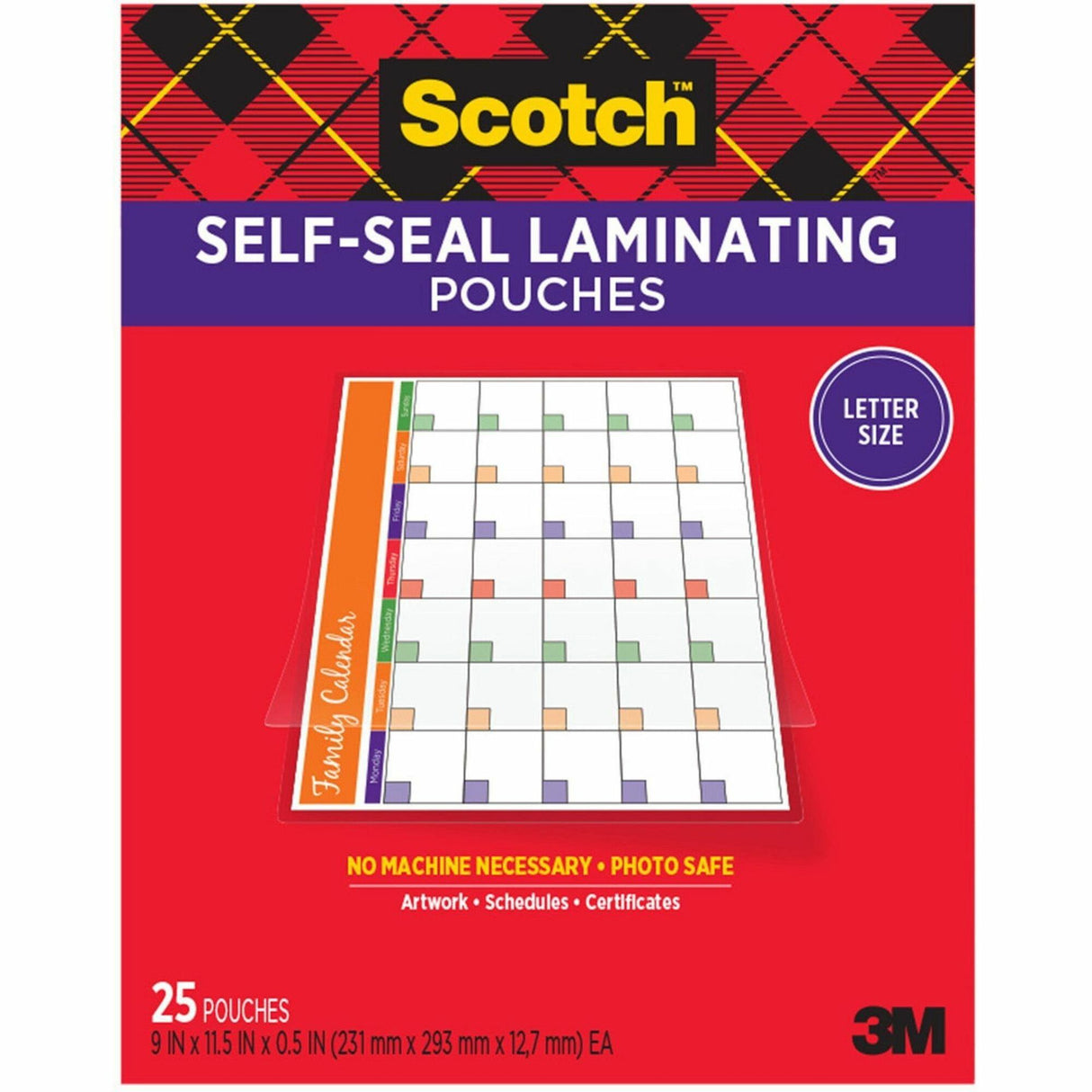 Scotch Self-Seal Laminating Pouches