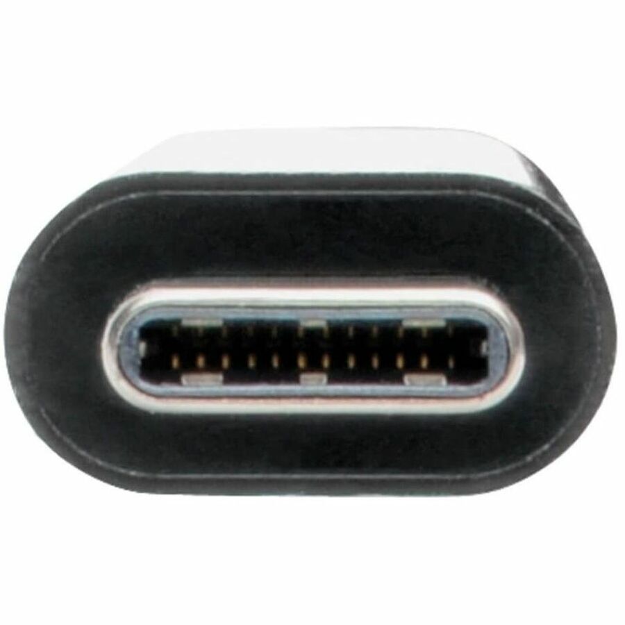 Eaton Tripp Lite Series 3-Port USB-C Hub - USB 3.x (5Gpbs) Hub Ports, Gigabit Ethernet, 60W PD Charging, Black
