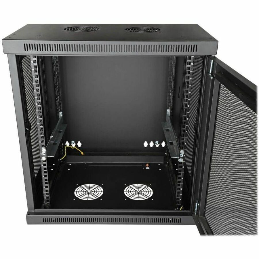 Eaton Tripp Lite Series SmartRack 4-Post 1U Universal Adjustable Shelf Kit for Wall-Mount Racks