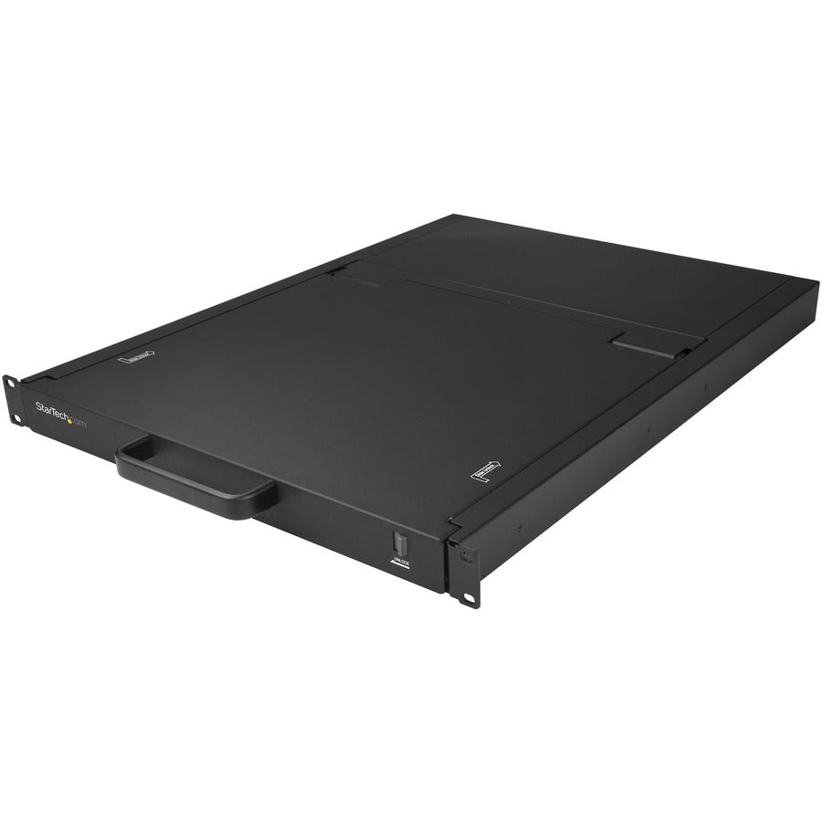 StarTech.com 16 Port Rackmount KVM Console w/ Cables - Integrated KVM Switch w/ 19" LCD - 1U LCD KVM Drawer 50000 MTBF - USB + VGA Support