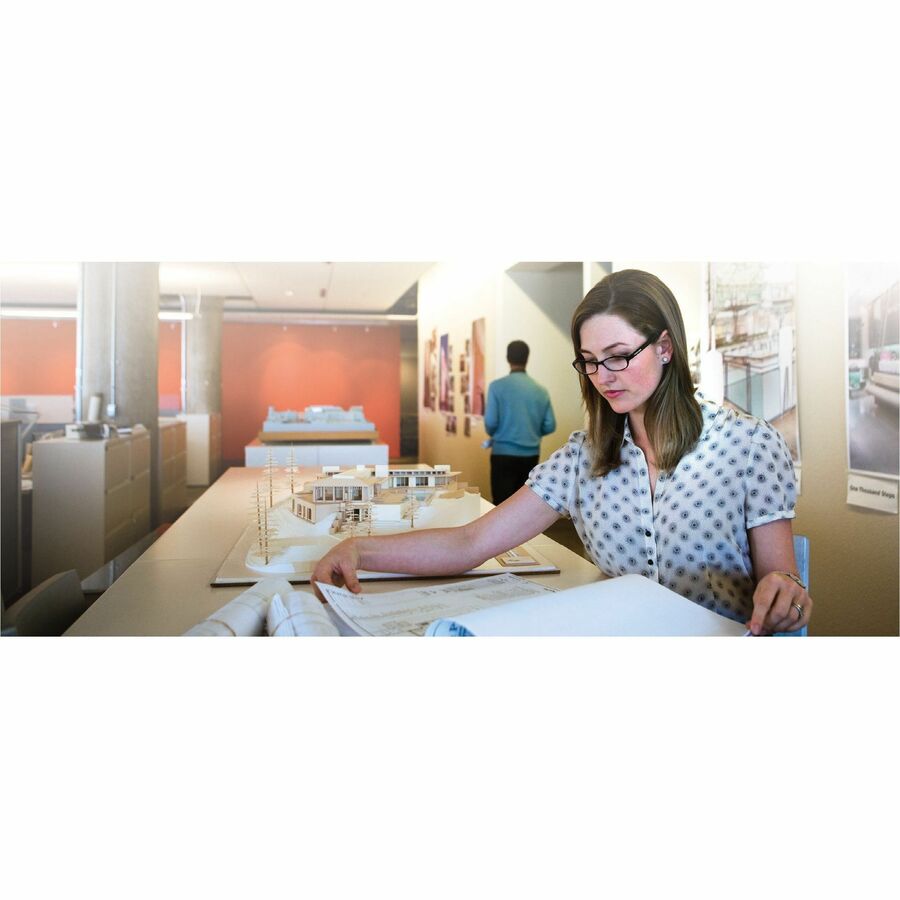 HP 4-mil Double Matte Film, 3-in Core - 34in x 150ft