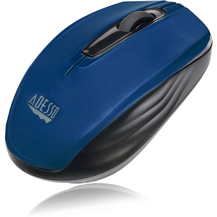 WRLS OPTICAL WHEEL MOUSE BLUE