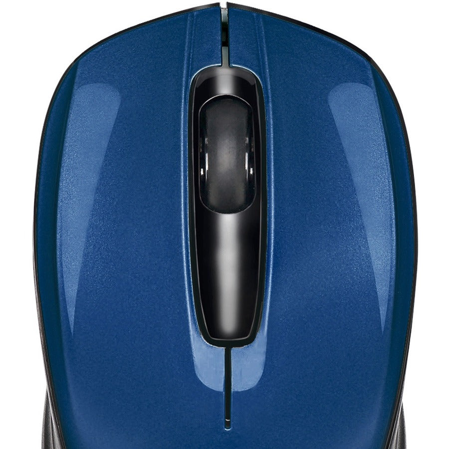 WRLS OPTICAL WHEEL MOUSE BLUE