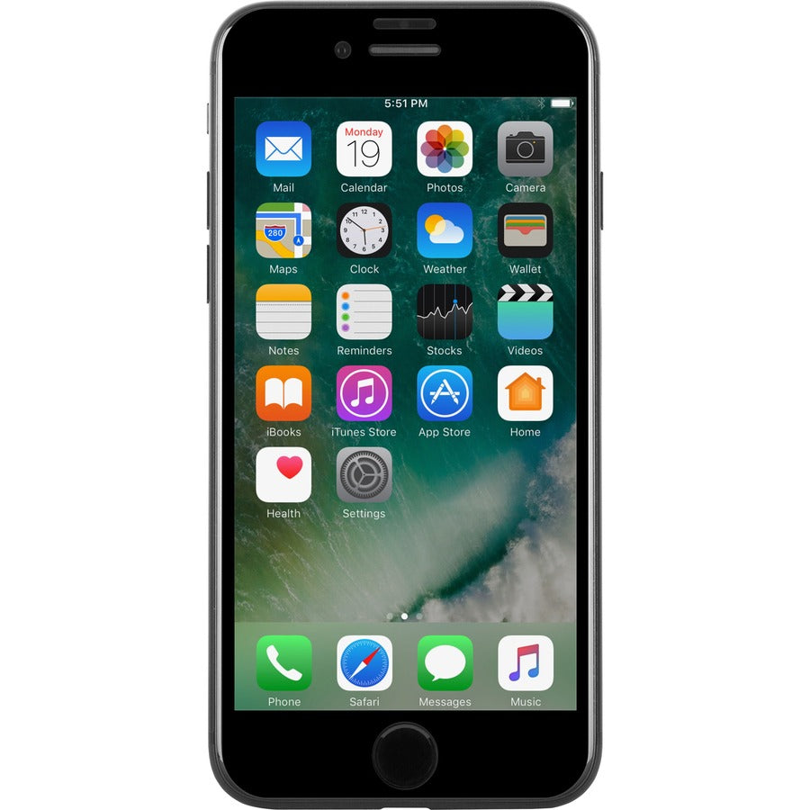 Moshi IonGlass iPhone 7/8 Black Black, Transparent