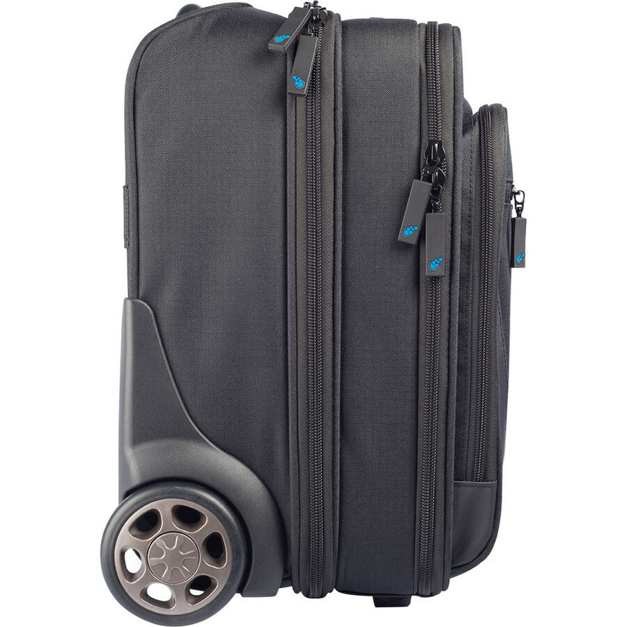 TechProducts360 Essential Carrying Case (Roller) for 17" Notebook - Black