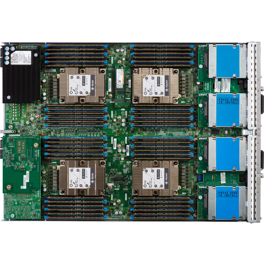 Cisco Barebone System - Blade - 4 x Processor Support