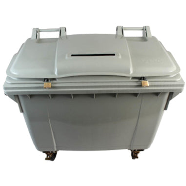 HSM 4 Wheel Secure Collection Cart