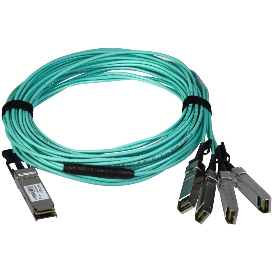 StarTech.com AOC Breakout Cable for Cisco QSFP-4X10G-AOC7M - 7m 40G 1x QSFP+ to 4x SFP+ AOC Cable - 40GbE QSFP+ Active Optical Fiber 23ft