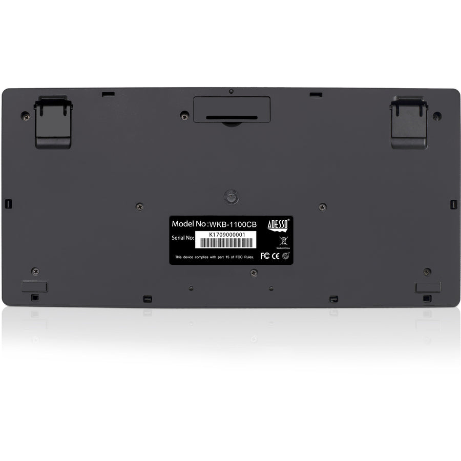 Adesso WKB-1100CB - Wireless Spill Resistant Mini Keyboard & Mouse Combo