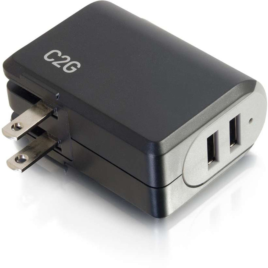 2 Port USB Wall Chgr AC USB
