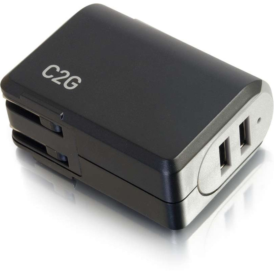 2 Port USB Wall Chgr AC USB