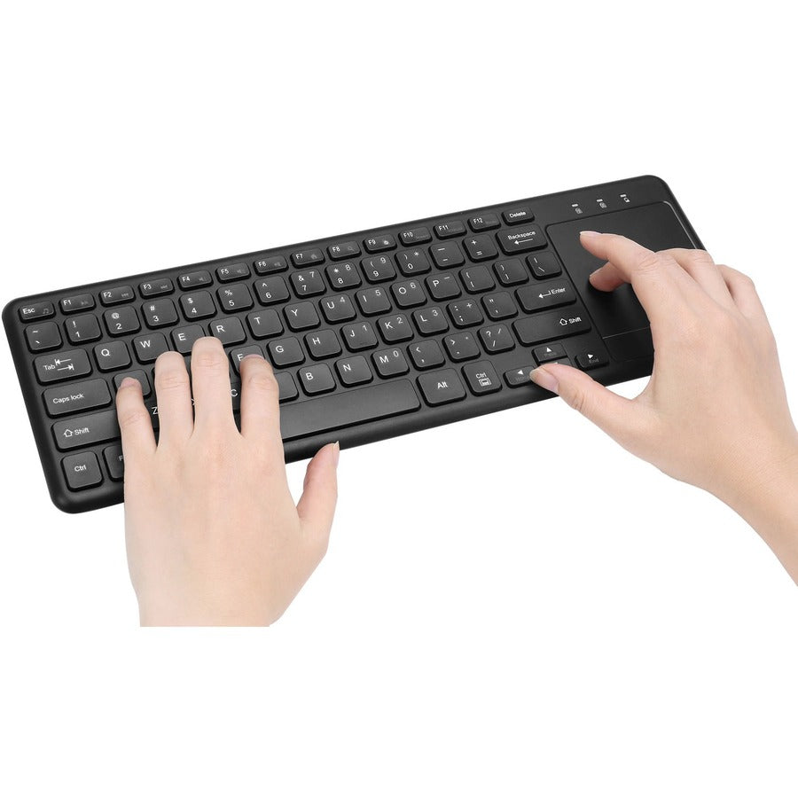Adesso Wireless Keyboard with Built-in Touchpad