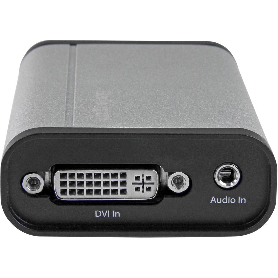 StarTech.com DVI to USB C Video Capture Device, USB Capture Card, Windows and Mac, DirectShow Compatible, 1080p 60fps, TAA