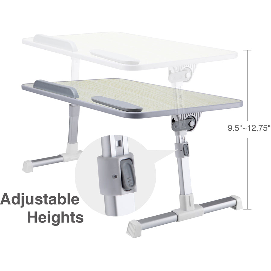 ADJUSTABLE LAPTOP BED DESK FOR