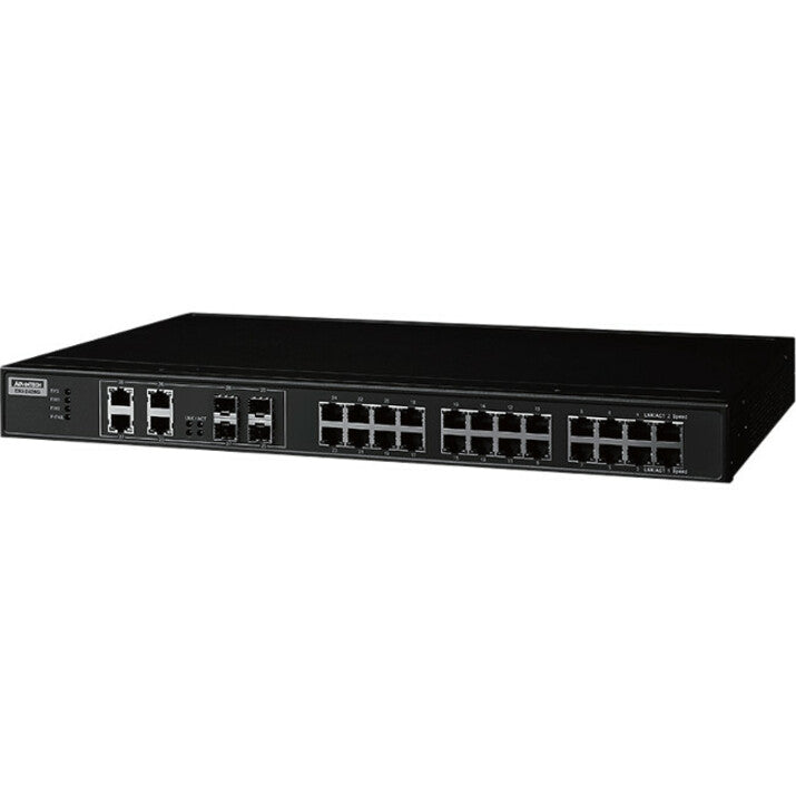 Advantech 24GE+4GE Combo Port UnManaged Industrial Ethernet Switch