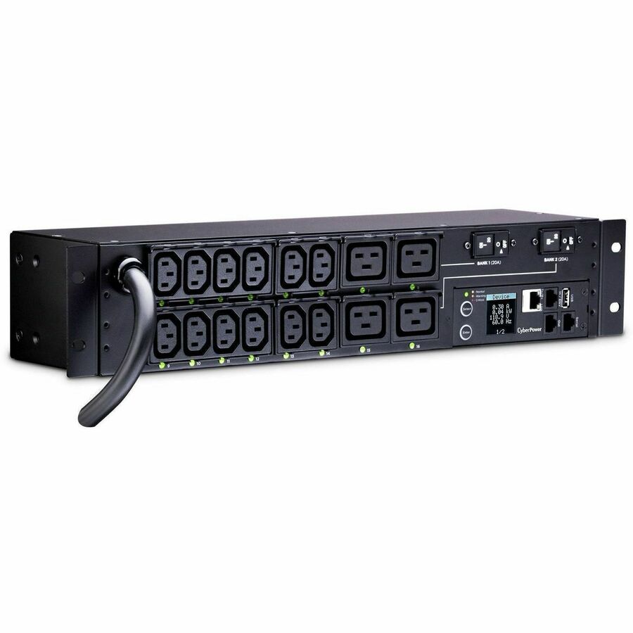 CyberPower PDU41008 Single Phase 200 - 240 VAC 30A Switched PDU